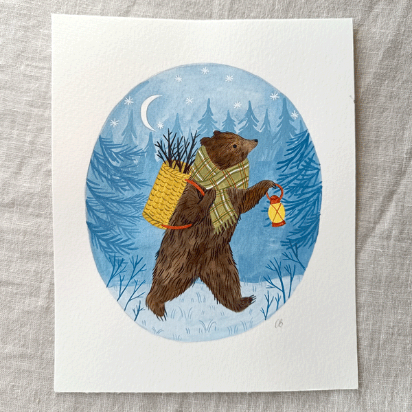 Bear Original art