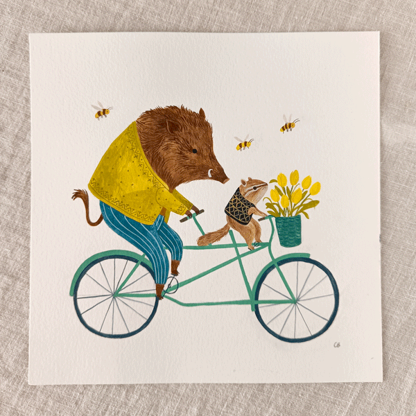 Bike Original art