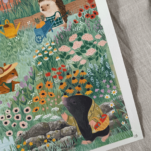 Garden Original art