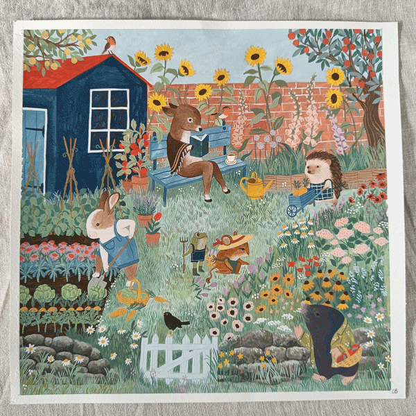 Garden Original art