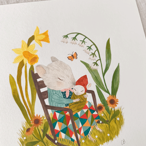 Mama mouse Original art