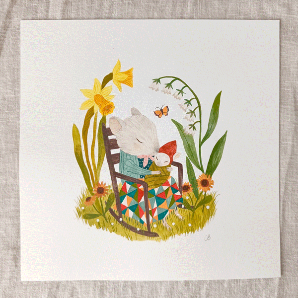 Mama mouse Original art