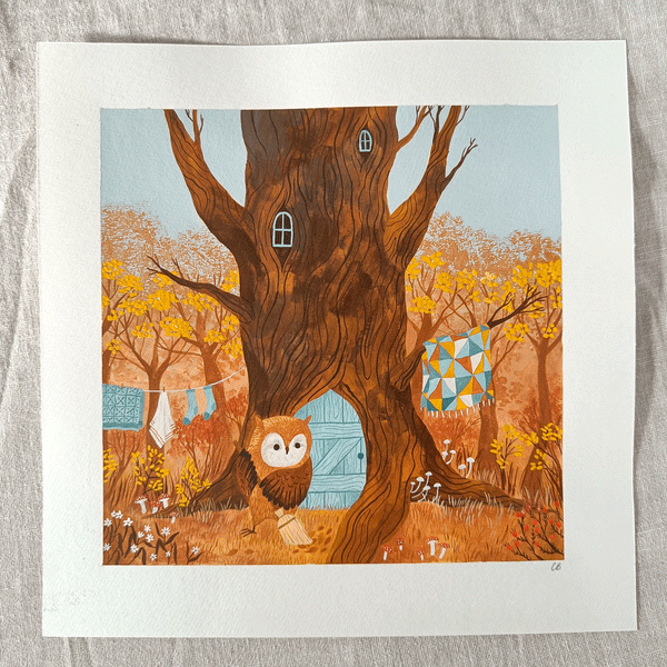 Owl Original art