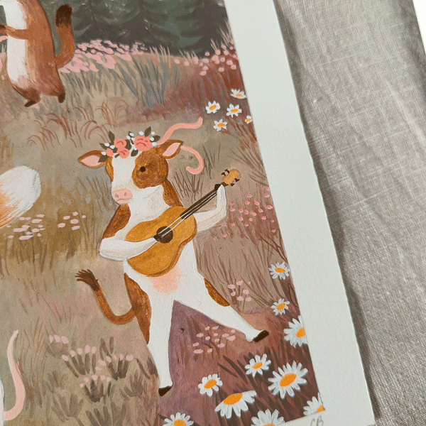 Solstice Original art