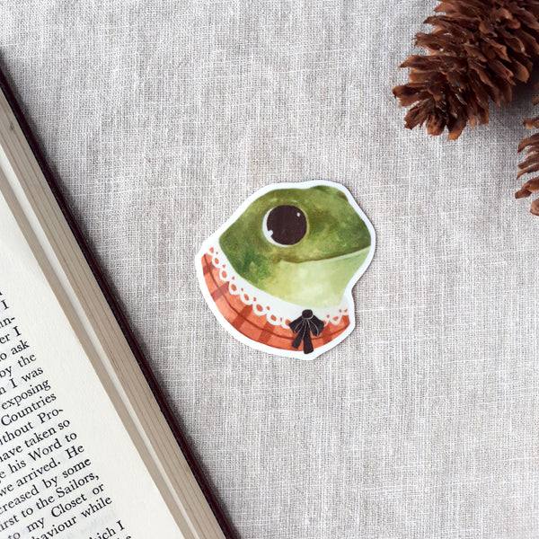 Frog sticker