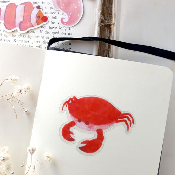 Sea creatures stickers