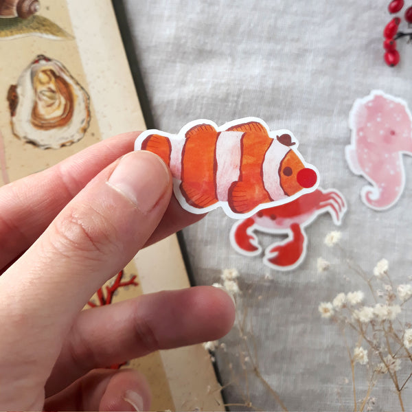 Sea creatures stickers