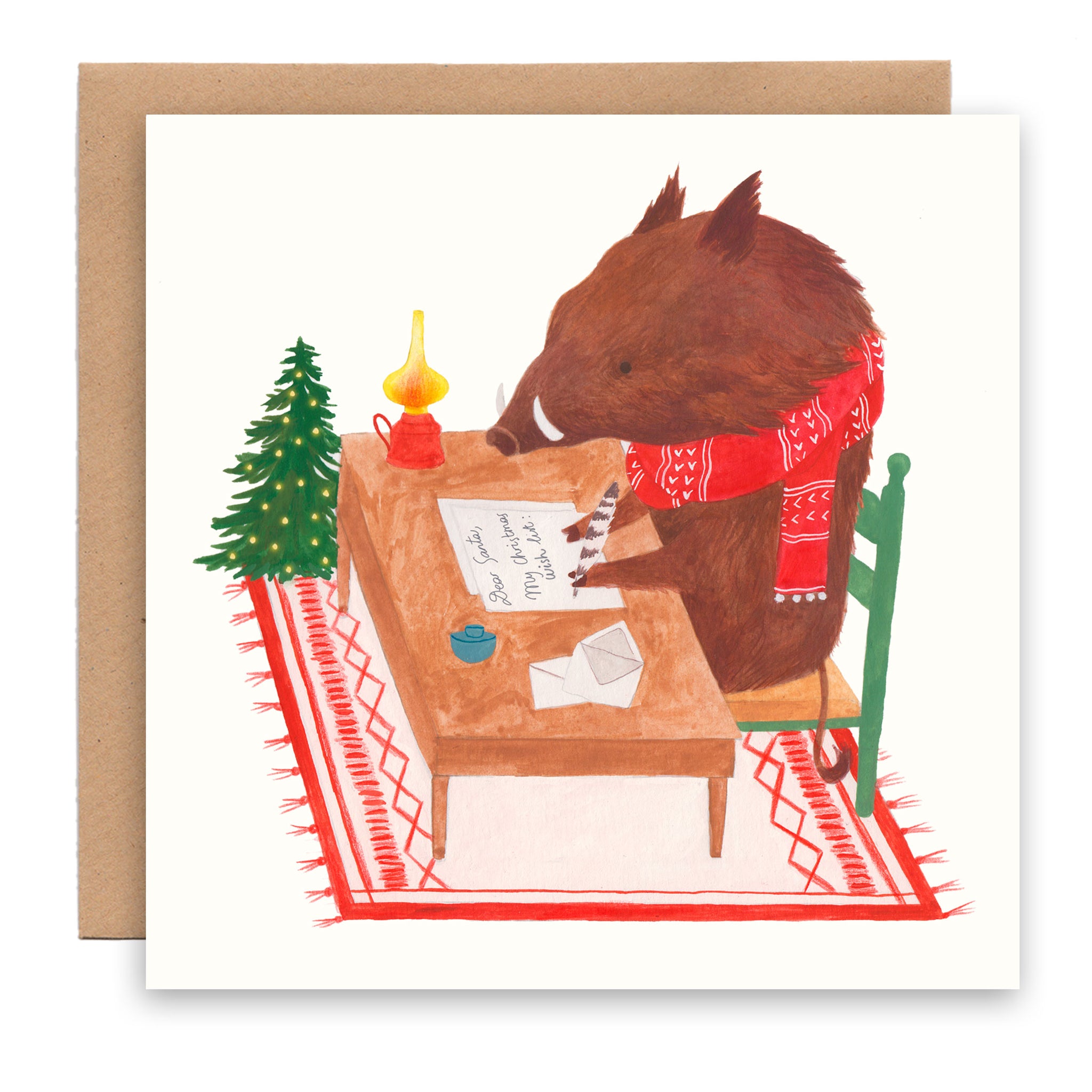 Letter to Santa card