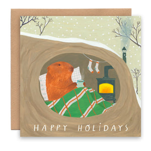 Happy holidays card