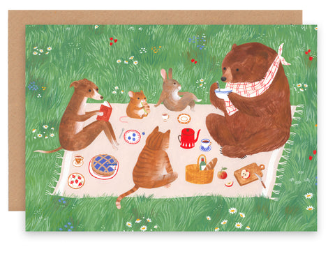 Picnic A6 card