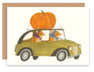 Pumpkin card